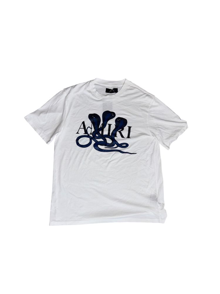 Amiri White Graphic T-Shirt